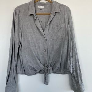 Madewell front tie top size XL
